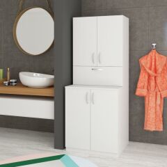 Çamaşır Makinesi Koruma Banyo Dolabı