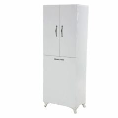 Kirli Çamaşır Sepetli Banyo Dolabı