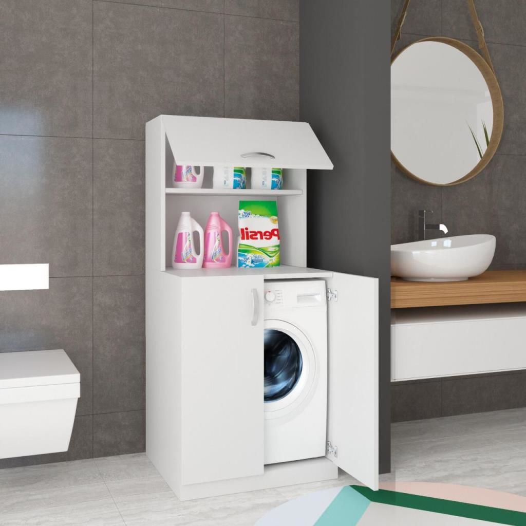 Banyo Dolabı Çamaşır Makinesi Koruma Dolabı
