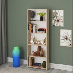 EraHome 5 Raflı Kitaplık Sonomo