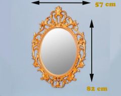 Dekoratif Gold Duvar Aynası