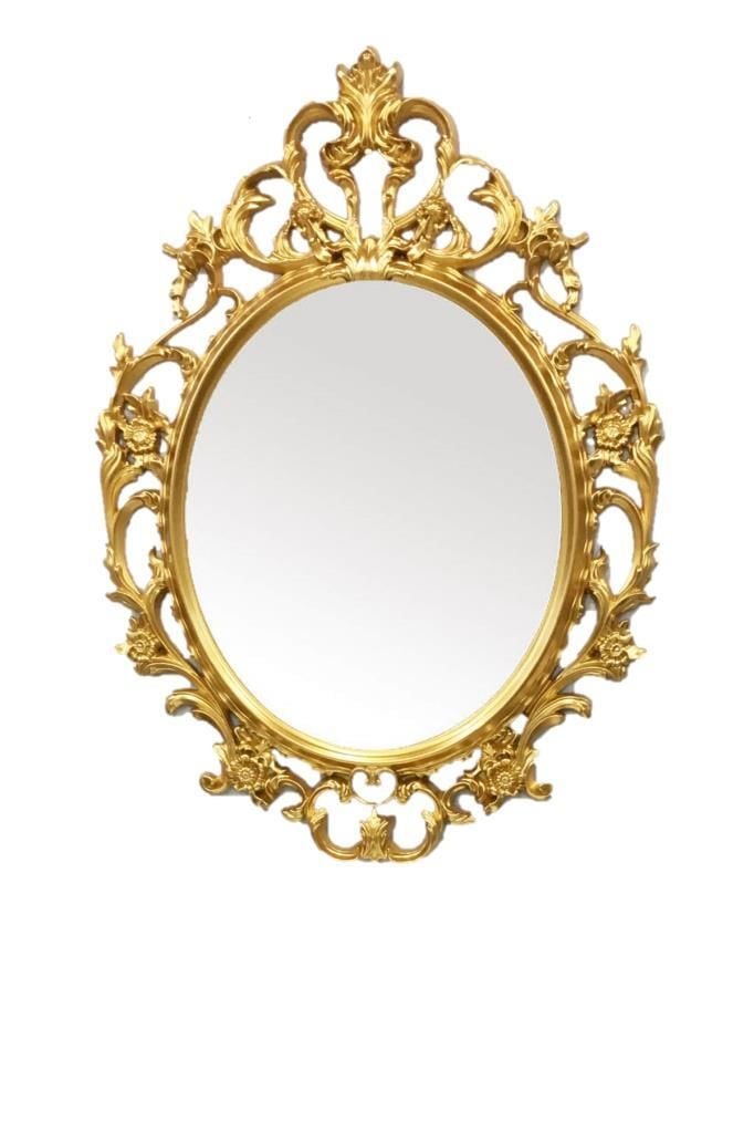 Dekoratif Gold Duvar Aynası