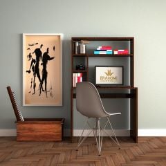 EraHome Raflı Çalışma Masası Ceviz