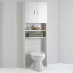 Klozet Arkası Üstü Banyo Dolabı