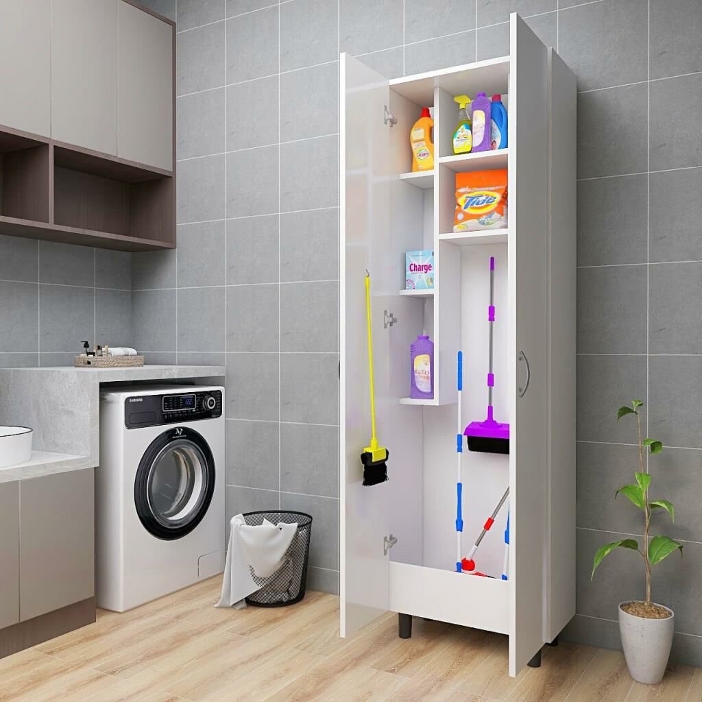 Marti Çok Amaçlı Banyo Temizlik Dolabı