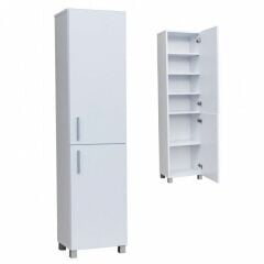 MDF Sedef Raflı Dolap Banyo Dolabı Mutfak Dolabı