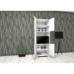 MDF Hera Mini Fırın Dolabı Kiler Erzak Dolabı
